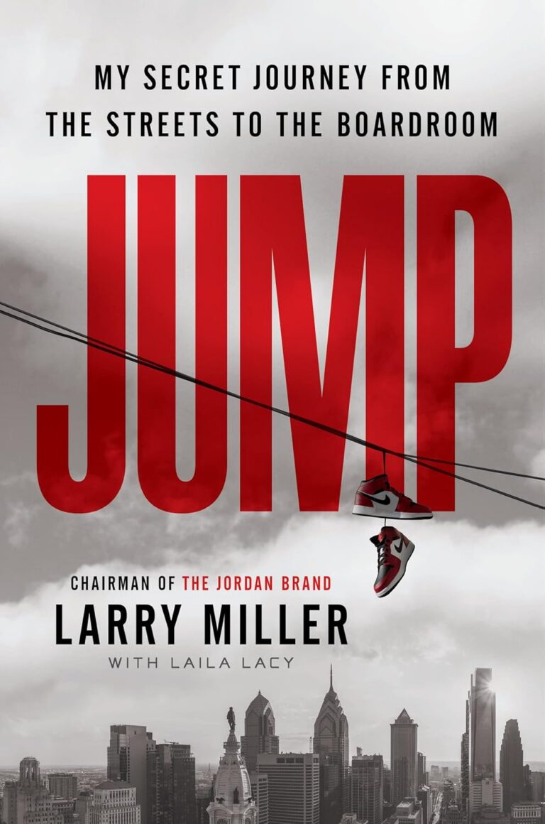 Larry Miller Jump book cover — memoir from the streets to the boardroom
