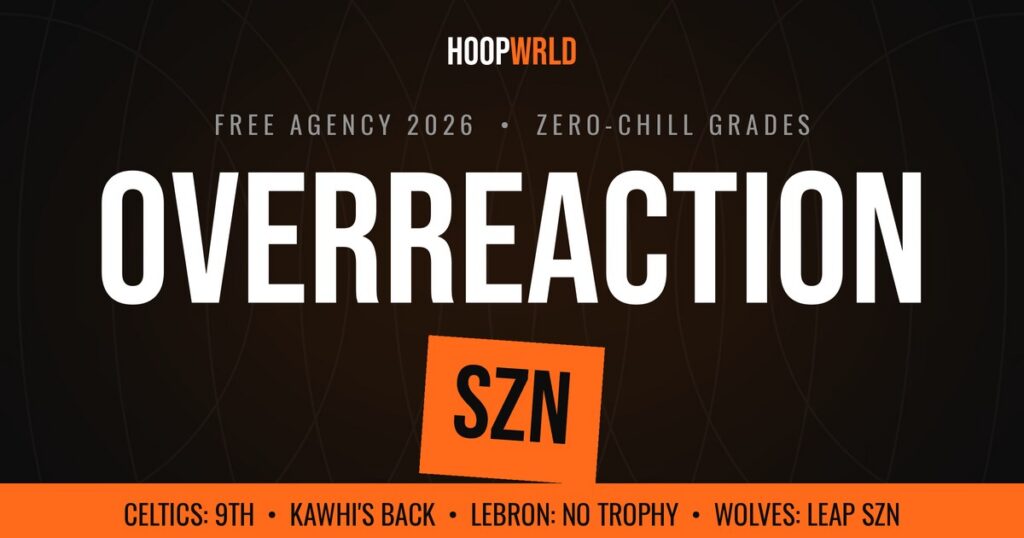 Overreaction SZN Free Agency 2026