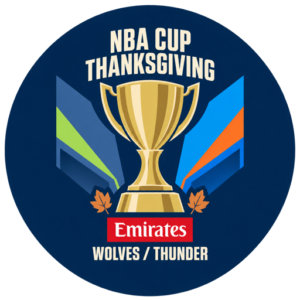 NBA Cup Thanksgiving badge